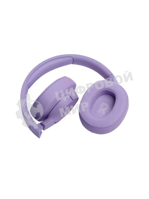 Беспроводные/проводные наушники JBL Tune 720BT фиолетовый, полноразмерные, Bluetooth + проводной, быстрая зарядка