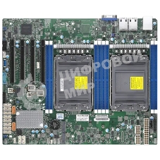 Материнская плата серверная Supermicro X12DPL-I6-B, сокет LGA4189, Intel C621A, DDR4 ECC, 8xDDR4, 4xPCIe 4.0 x16, 2xM.2, SATA, 2xRJ-45, ASPEED AST2600, ATX