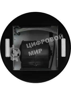 Вытяжка островная цилиндрическая Weissgauff Tubus 1406 Island черный, 35 см, 1200 куб. м/ч, 60 дБ