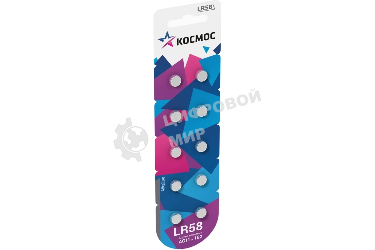 Элемент питания Космос алкалиновый 