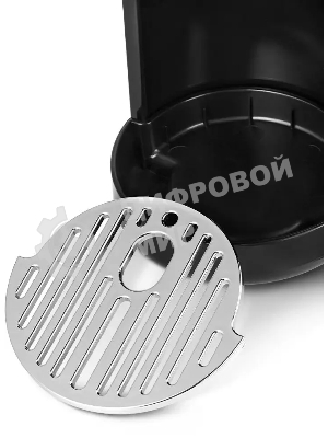 Кофемашина Kitfort КТ-7508 1400Вт серебристый/черный