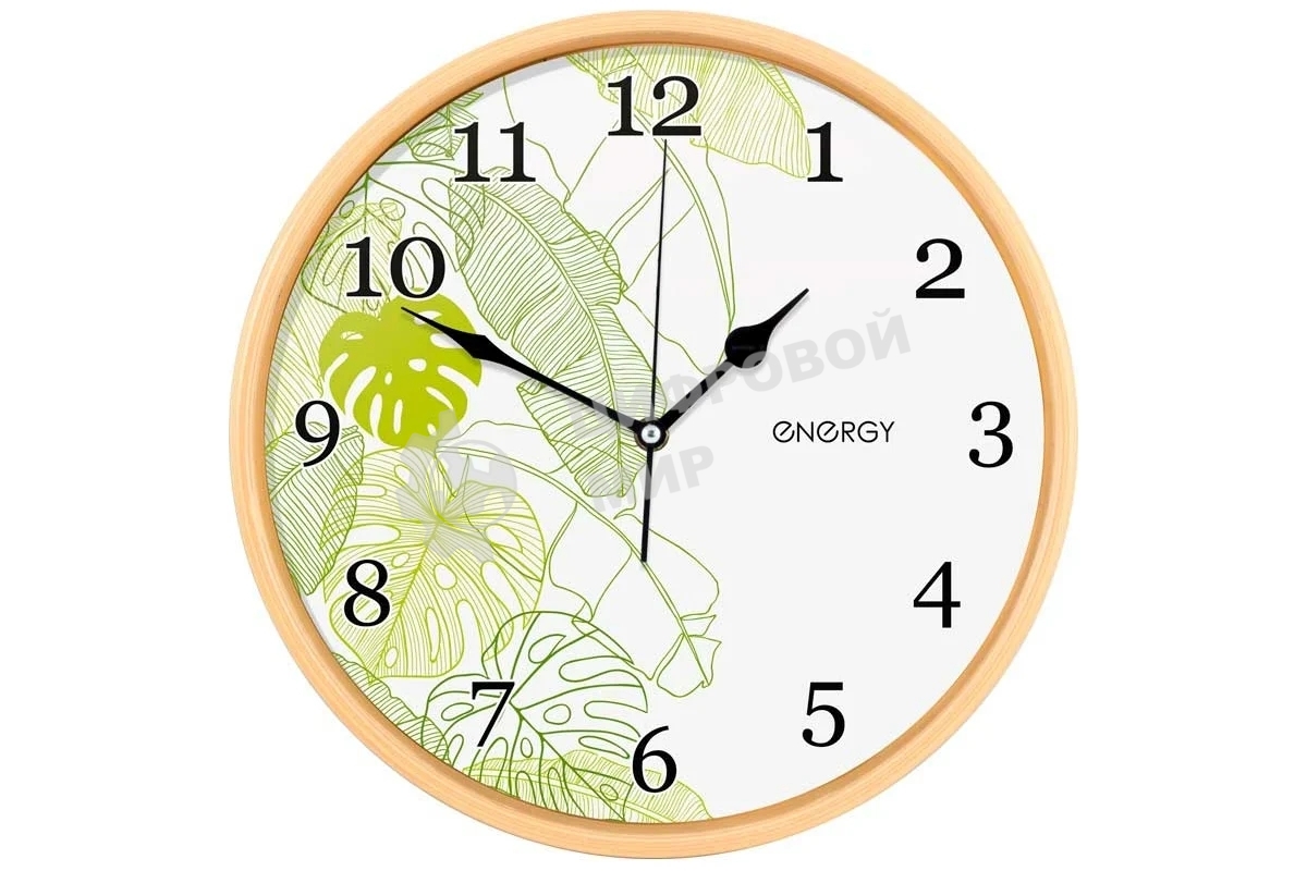 Часы настенные кварцевые Energy модель ЕС-108 круглые
