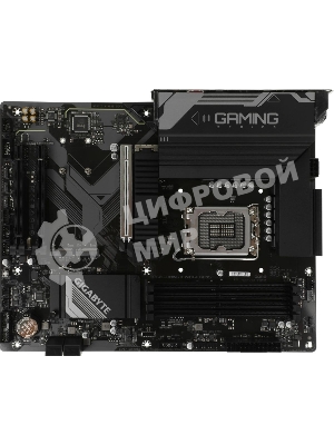 Материнская плата Gigabyte B760 GAMING X WIFI6E GEN5, LGA1700, Intel B760, 4xDDR5, 4xSATA, 3xM.2, 1xPCIe 5.0 x16, 2xPCIe 3.0 x1, 1xHDMI, 1xDP, 1x2.5Gb LAN, Wi-Fi 6E, Bluetooth 5.3, 1xUSB-C 5Gbps, 1xUSB-A 10Gbps, 1xUSB-A 5Gbps, 5xUSB-A 2.0, 6x3.5 мм, 7.1, ATX
