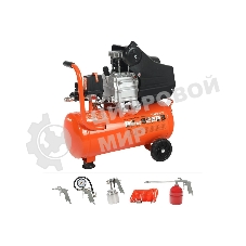 Компрессор Patriot EURO 24-240K + набор пневиоинструмента KIT 5В1.5кВт 220В 240л/мин 24л