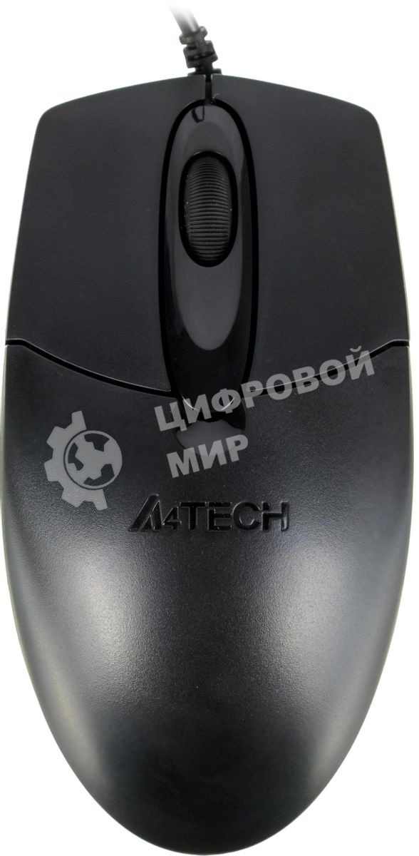 Мышь проводная A4Tech OP-720 черный, 1000 dpi, PS/2, кнопки - 3