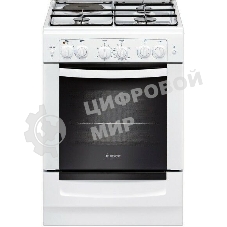 Плита комбинированная Gefest ПГЭ 6110-02 0300 белый, конфорок 3 газовых и 1 электрическая, духовка 52 л, 60 см x 85 см x 60 см