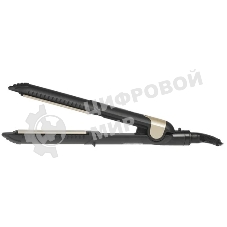 Выпрямитель для волос Galaxy Line GL 4519 черный/золотистый, 24 мм, 180 °C, 1 режим