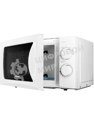 Микроволновая печь Starwind SMW3720 белый, 20 л, 700 Вт, переключатели - поворотный механизм