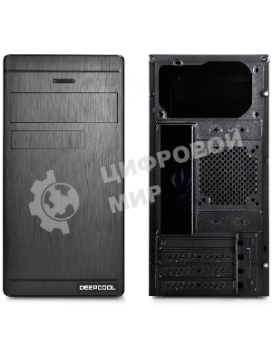 Компьютерный корпус Deepcool WAVE V2, mATX/mini-ITX, без БП, 1x USB 3.0, 2x USB 2.0