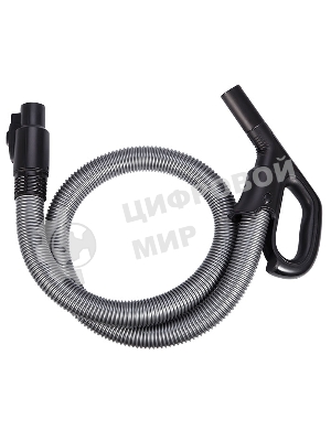 Пылесос Delta LUX DL-0846 черый/красный, 420/ 2400Вт, уборка сухая, пылесборник контейнер 2л