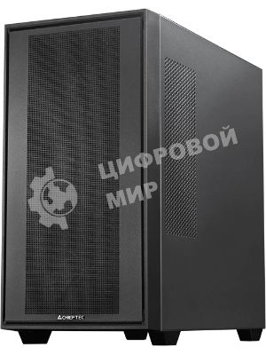 Компьютерный корпус Chieftec Night Hunter черный без БП ATX 4x140мм audio bott PSU