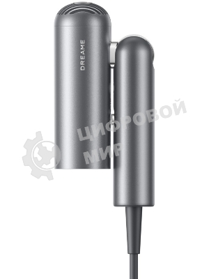 Фен Dreame AHD51 серый космос, 1300 Вт, компактный, ионизация