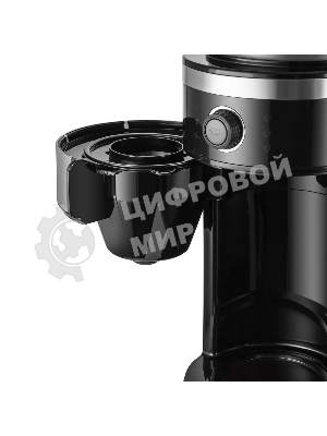 Кофеварка капельная Maunfeld MF-731BK черный, исп. кофе - зерновой/молотый, 0.83 л, 820 Вт.