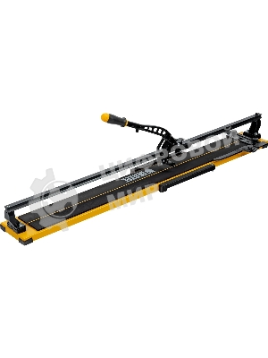 Плиткорез рельсовый Denzel 1200х16мм, каретка на подш., стальная станина, усил. рукоятка-пенал