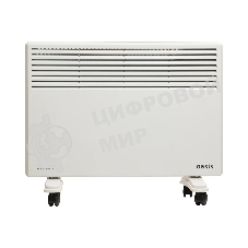 Конвектор электрический Oasis EK-15 белый, 1500 Вт, 20 м2, термостат, дисплей