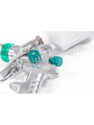 Краскопульт пневматический Stels ag 810 hvlp 57361 гравитационный сопло 0.8мм и 1мм