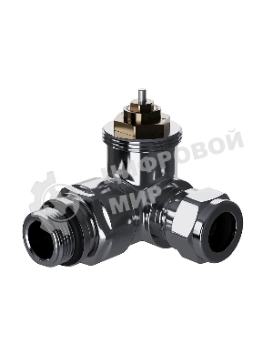 Набор термостатический трехосевой Royal Thermo Design Pro 15мм М30х1,5 (Хром)