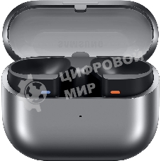Наушники TWS Samsung Galaxy Buds 3 Pro серебристый, внутриканальные, Bluetooth, адаптивное шумоподавление, до 7 ч