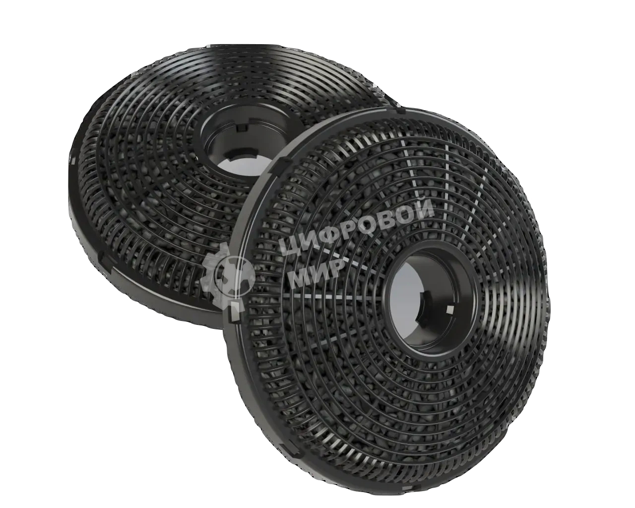 Угольный фильтр KFCR 139 для вытяжек Konigin (2 шт.), комплект