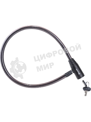 Замок тросовый универсальный Matrix 12х650 мм
