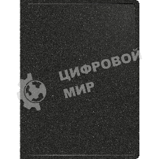 Папка с металлическим зажимом Silwerhof Eco A4, пластик, 0.5мм, черный