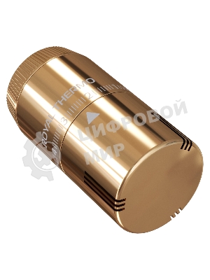 Термоголовка жидкостная Royal Thermo Design М30х1,5 (золото)