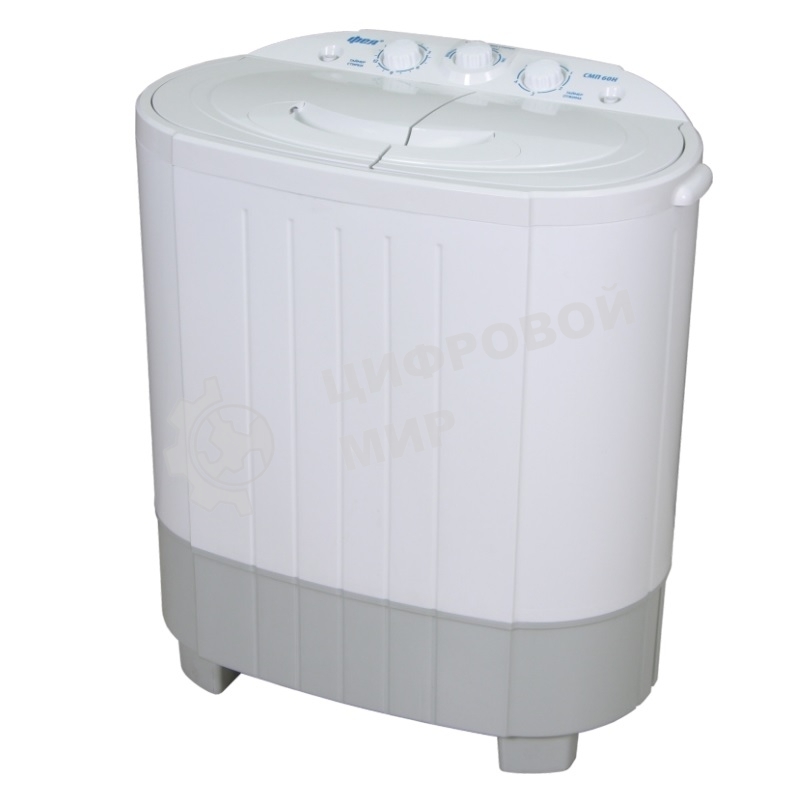 Стиральная машина Фея СМП 60 Н белая, загрузка вертикальная 6кг, 1350 об/мин., класс: B