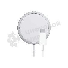 Беспроводное сетевое зарядное устройство Qumo Qi15w (Charger 0046) c поддержкой MagSafe для iPhone