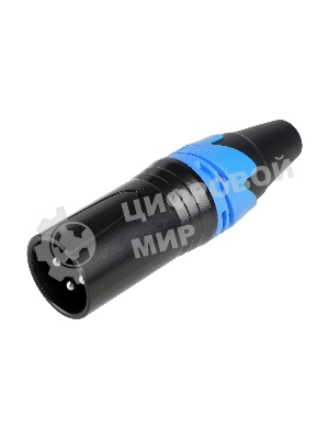 Комплект кабельных разъемов Wize WXLR-3PM-5 XLR 3 pin, (вилка), 5 шт. в комплекте