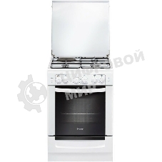 Плита комбинированная Gefest ПГЭ 6110-02 0300 белый, конфорок 3 газовых и 1 электрическая, духовка 52 л, 60 см x 85 см x 60 см