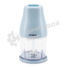 Измельчитель электрический Hyundai HYC-P3118 0.8л. 350Вт голубой/синий