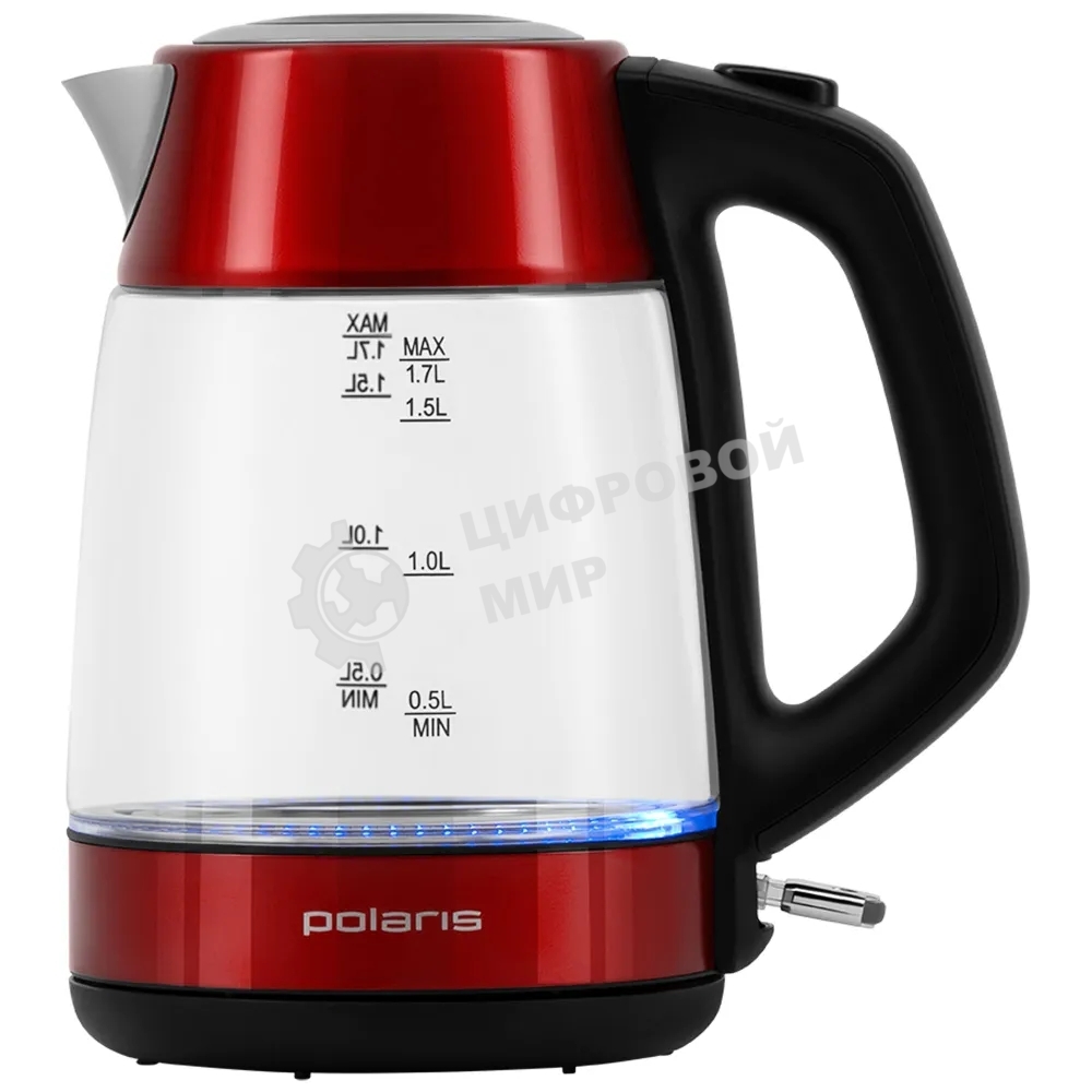 Чайник электрический Polaris PWK1760CGL Красный