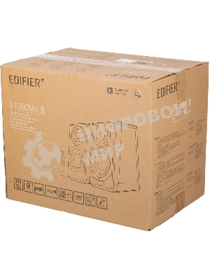 Акустическая система Edifier S1000MKII Brown (2.0,Bluetooth 5.0,ДУ,2x 25 Вт (ВЧ), 2x 35 Вт (СЧ/НЧ)