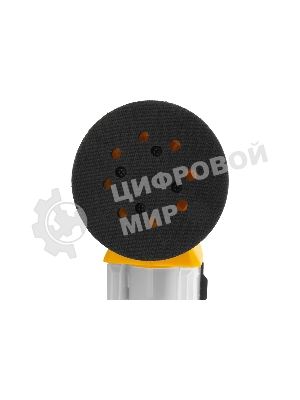 Эксцентриковая шлифовальная машина Denzel OS-125, 450 Вт, 6000-12000 об/мин