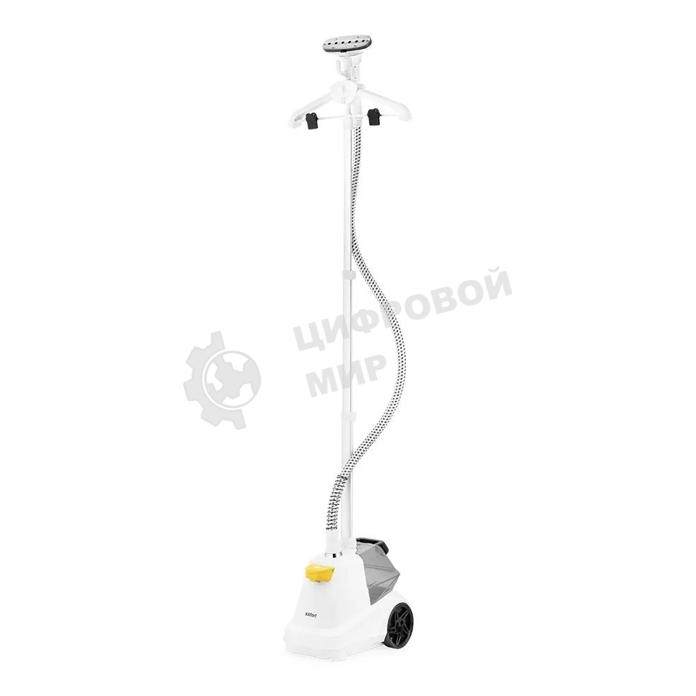 Отпариватель Kitfort КТ-9155 белый/черный, 2200 Вт, 45 г/мин, 3000 мл