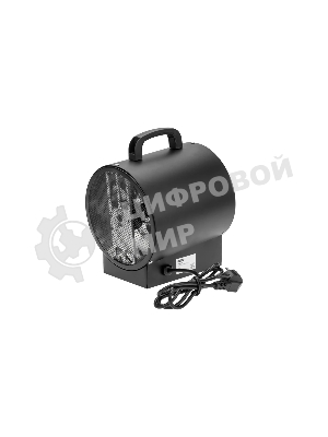 Пушка тепловая электрическая Rexant круглая, прямоугольная подставка, ТЭН, 3кВт