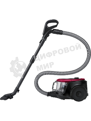 Пылесос Samsung SC18M21C0VR красный, 380/1800 Вт, уборка сухая, пылесборник контейнер 1.5 л