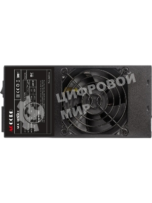 Блок питания Accord ACC-TFX500, 500Вт, 500Вт, 80 PLUS белый, 80мм, черный