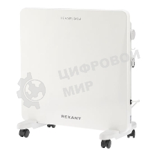 Конвектор электрический Rexant 60-0096, белый, 1000 Вт, 15 м2, механический термостат