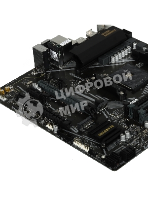 Материнская плата Gigabyte B550M DS3H AC R2, AM4, AMD B550, 4xDDR4, 4xSATA, 2xM.2, 1xPCIe 4.0 x16, 1xPCIe 3.0 x4, 1xPCIe 3.0 x1, 1xDP, 1xHDMI, 1x1Gb LAN, Wi-Fi, Bluetooth 5.0, 4xUSB-A 5Gbps, 2xUSB-A 2.0, 3x3.5 мм, 7.1, mATX