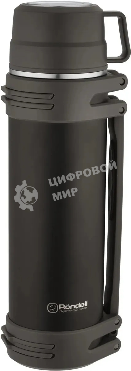 Термос для напитков Rondell Coupage RDS-1885 1.5 л. черный, картонная коробка