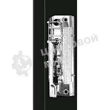 Папка с металлическим зажимом Silwerhof Eco A4, пластик, 0.5мм, черный