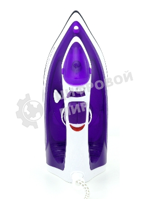 Утюг Econ ECO-BI2201 белый/фиолетовый, 2200 Вт, 40 г/мин, 120 г/мин, 300 мл