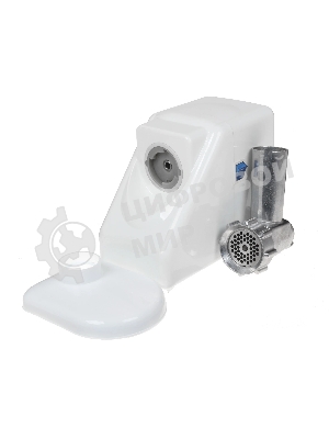 Мясорубка электрическая Ротор Макси ЭМШ 35/300-2 белый, 1500 Вт, 0.6 кг/мин, насадки - 2