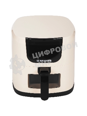 Аэрогриль Brayer 2043BR бежевый, 1500 Вт, 5 л, сенсор, 7 программ
