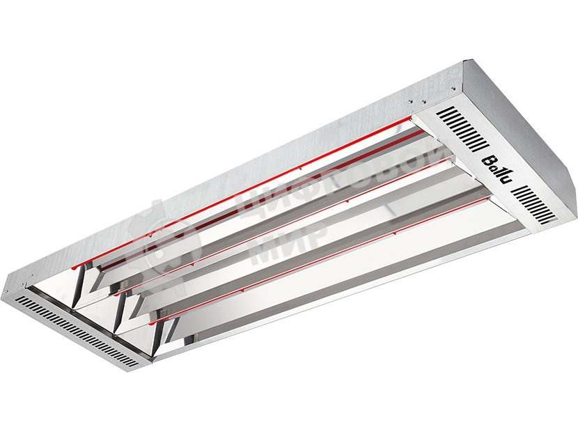 Обогреватель инфракрасный Ballu BIH-T2-4.5 серый, 4500 Вт, 45 м2