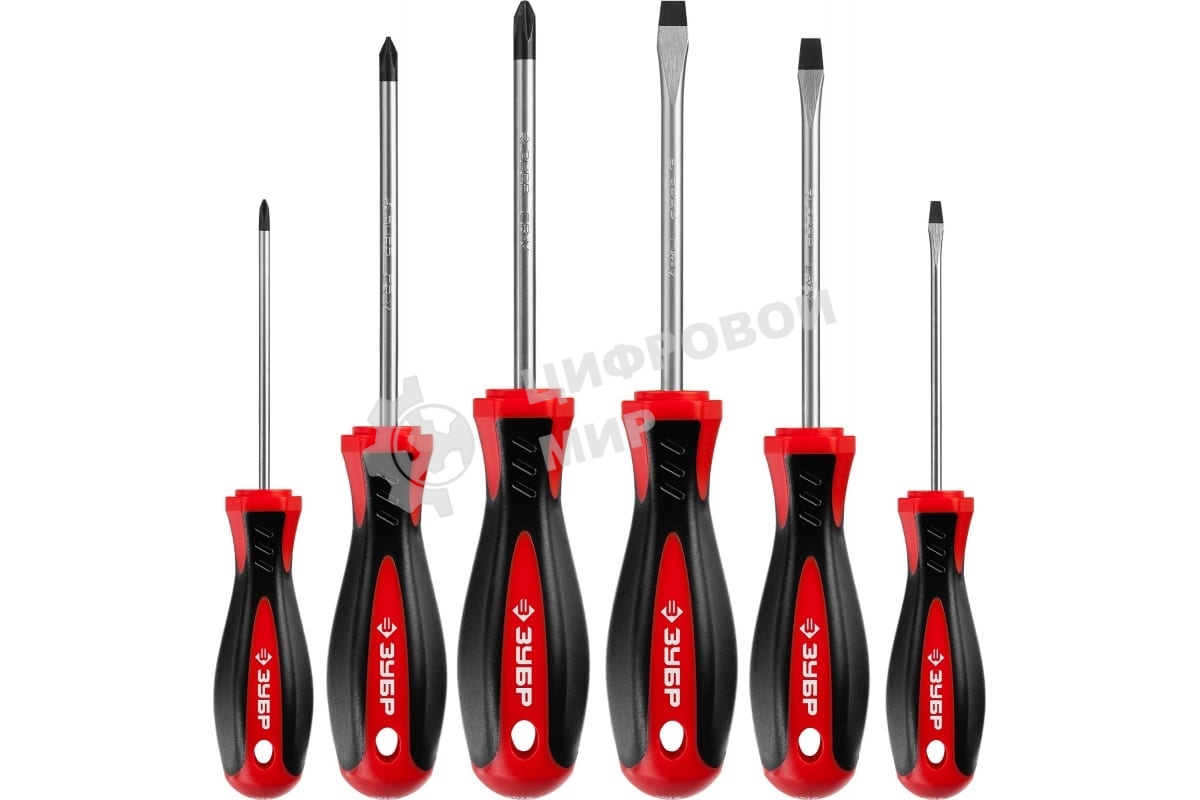 Набор отверток слесарных ЗУБР 