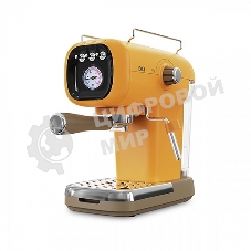 Кофеварка эспрессо BQ CM2004 желтый, исп. кофе - молотый, 0.6 л, 1100 Вт, 20 бар