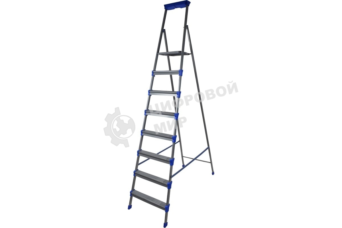 Стремянка NIKA СМ8, 8 широких ступеней