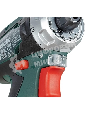 Дрель-шуруповерт Metabo PowerMaxx BS 600984000, 12 В, 2 Ач, 34 Нм, щеточный